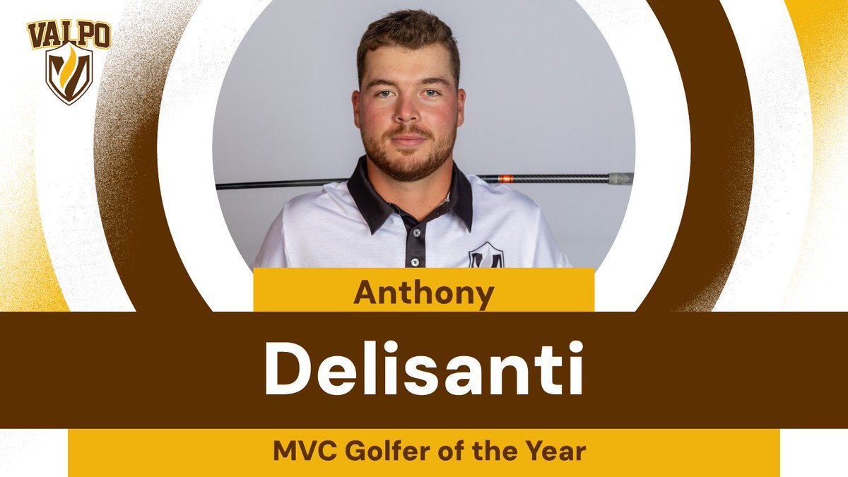 Valpo Athletics (@valpoathletics) on Twitter photo MVC Golfer of the Year β
All-MVC β
Elite 18 Award β
Fourth-place finish at MVC Championship β
#GoValpo x <a href="/ValpoMG/">Valpo Men's Golf</a> MVC Golfer of the Year β
All-MVC β
Elite 18 Award β
Fourth-place finish at MVC Championship β
#GoValpo x <a href="/ValpoMG/">Valpo Men's Golf</a>
