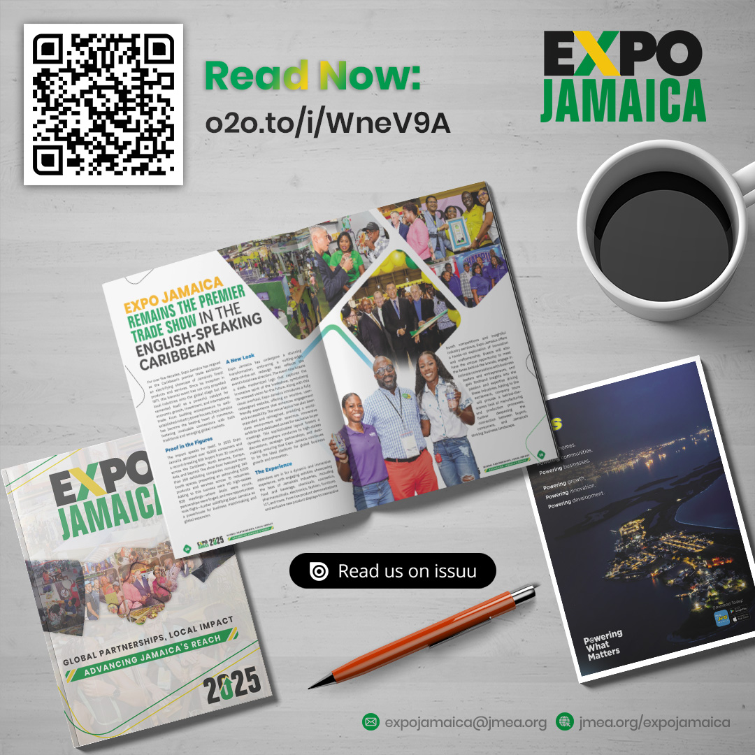 Get your insider look at Expo Jamaica 2025 👀 Our official magazine is now online!

Read it all here: o2o.to/i/WneV9A

#ExpoJamaica #Magazine #OnlineAccess #BehindTheScenes