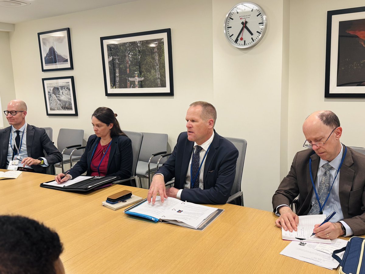 BihiEgeh's tweet photo. I had a productive meeting with @USTreasury's Deputy Assistant Secretary for Africa and the Middle East, Eric Meyer, on the sidelines of the #SpringMeetings in #Washington DC. We discussed the ongoing IMF supported economic reform program, growing the economy and currency reform. We also discussed how to further enhance our two sides partnership in strengthening Anti-Money Laundering and Countering Terrorism Financing laws.