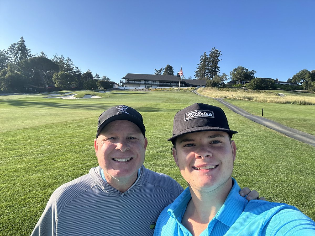 Just back from an epic golf trip with my son, a high school graduation gift for him. Four days in California - Pasatiempo, Pacific Grove, Spyglass, Pebble. Glorious from start to finish - he closed by making birdie on 18 at Pebble, hitting 5 iron from 200 yards to 12 feet and