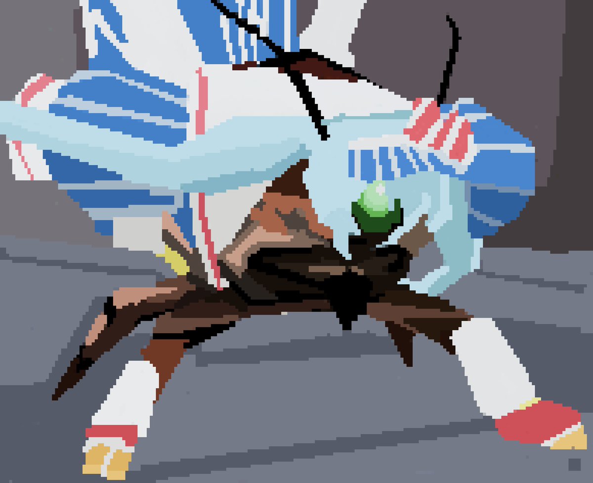 17Mattguy's tweet image. Here is this little fellow I guess (a 🩵 🔁 or literally any form of support would mean the entire world to me) #artmoots