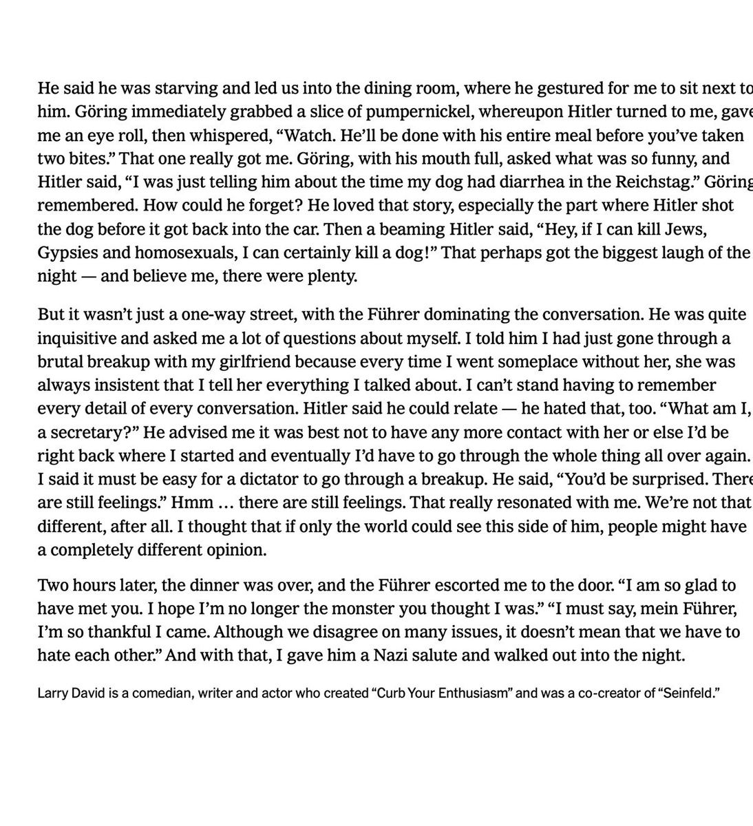 Take that, Bill Maher.