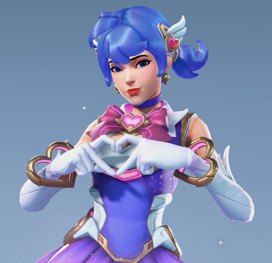 pampurins's tweet image. Magical girl Kiriko is so pretty though, i love the blue they used for her 💙