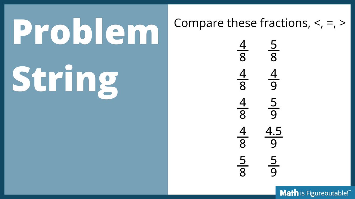#TryThisTuesday

When might you choose to do this Problem String?

What might your students need to already know?

Love to hear how it goes in your class!

#MathIsFigureOutAble #MTBoS #ITeachMath #MathEd