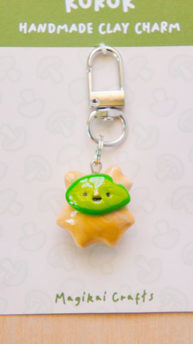 Magikai_Crafts's tweet photo. Yahaha! Some new Korok keychains now in my online shop! (intl. shipping available) Link in bio!

#korok #LegendOfZelda #polymerclay https://t.co/pwHCEPDQAw