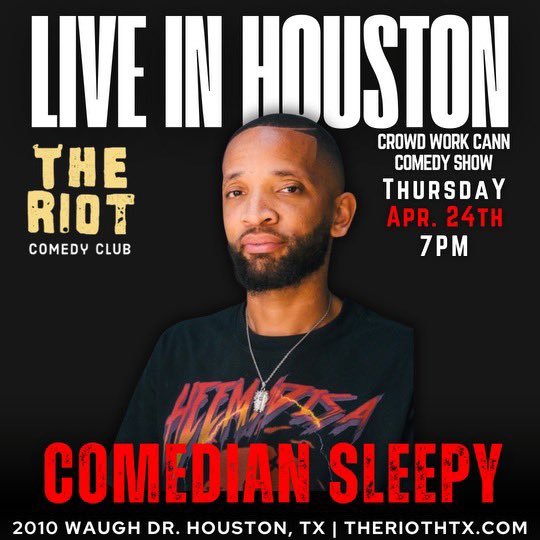 Pull up on me if you in Houston!!!