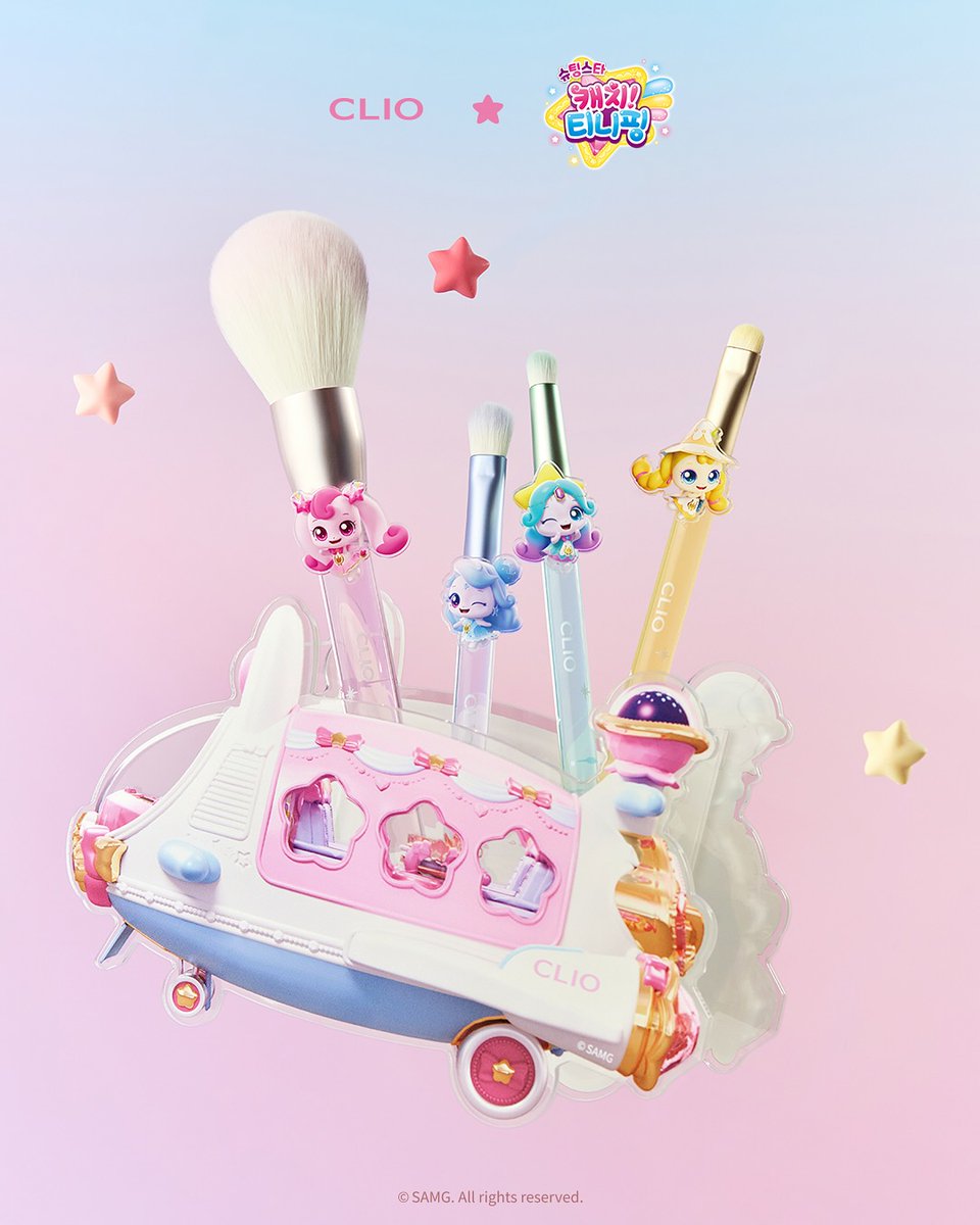 韓国で大人気の「流れ星キャッチ！ティニピン」とCLIOがコラボ