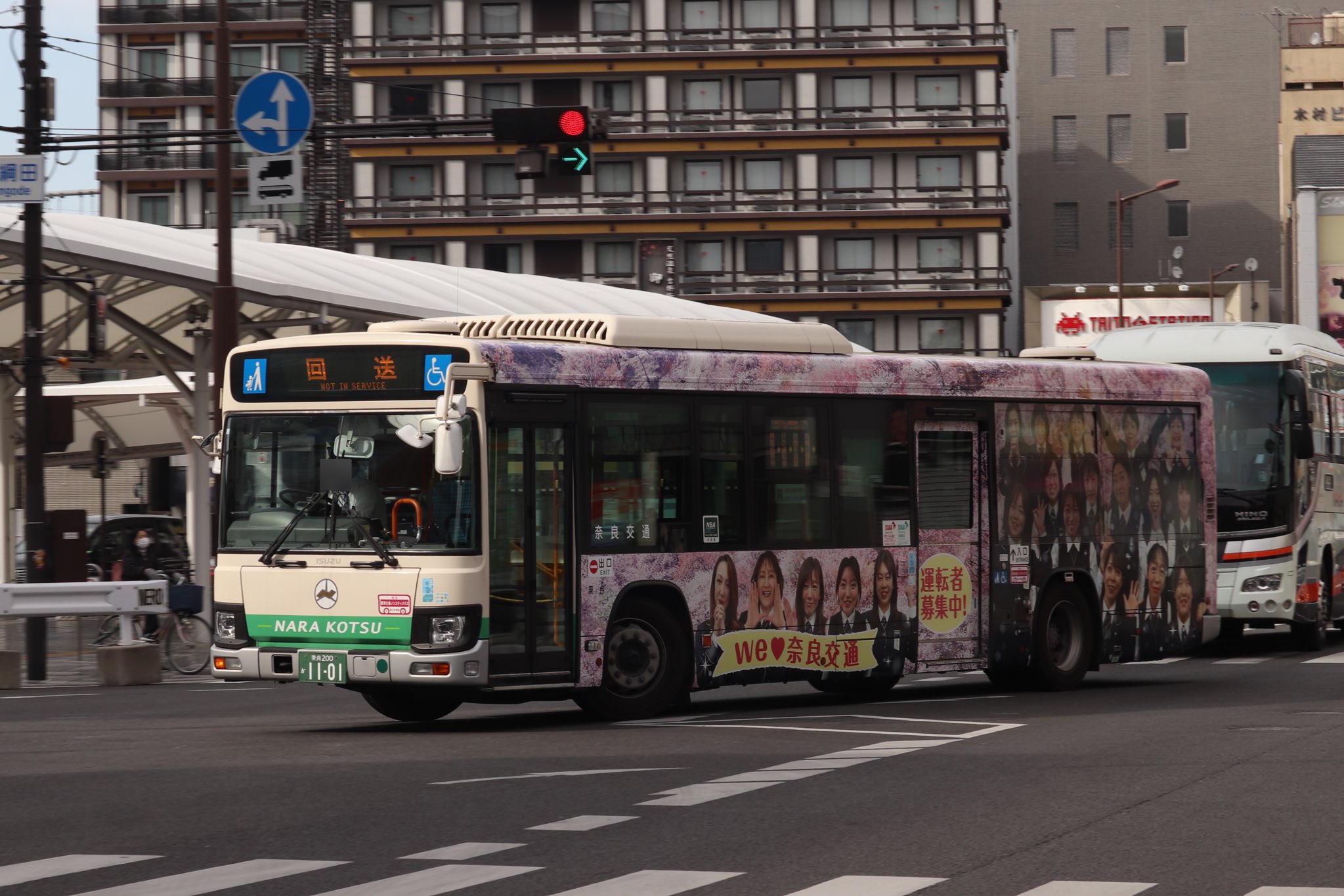 4K前面展望】 近畿日本鉄道 近鉄奈良線 普通 (東花園→大阪難波
