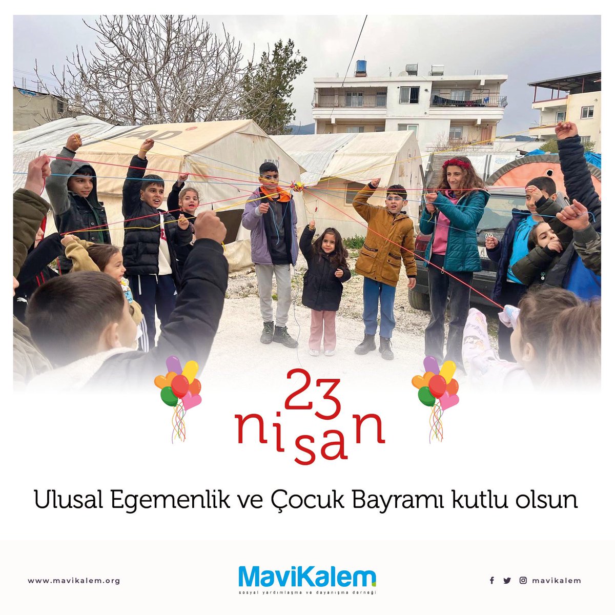 23 Nisan Ulusal Egemenlik ve Çocuk Bayramı Kutlu Olsun! 

#23nisançocukbayramıkutluolsun  #23nisanulusalegemenlikveçocukbayramı