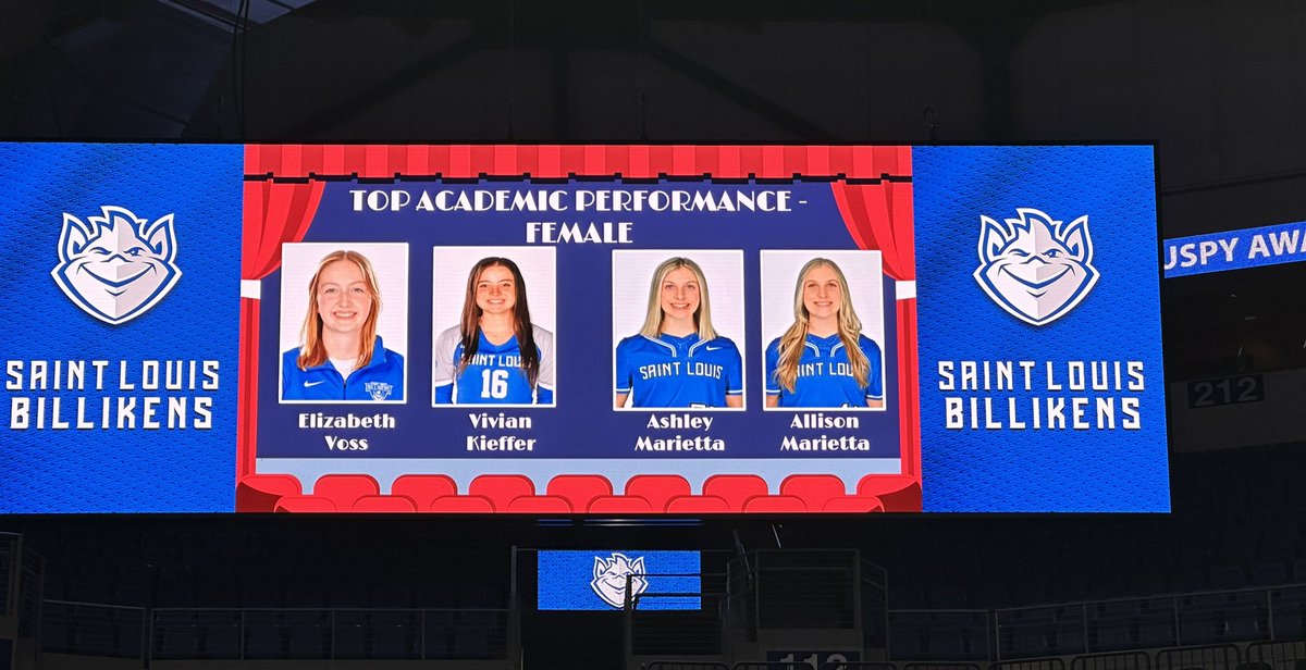 SLUspys 2025 Haul 🤩🏆

🏆 Co-Team MVP: Taylor Hochman &amp; Abby Mallo 
🏆 Rookie: Scout Gallagher 
🏆 Highest Team GPA 3.91 
🏆 Top Academic Female Performance: Allie &amp; Ashley Marietta