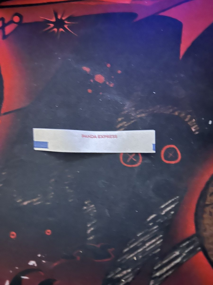 Okay okay, so I went to go get panda and everything is fine and great… time for my fortune cookie and… no fortune… is my life crashing? What is going on <a href="/PandaExpress/">Panda Express</a>