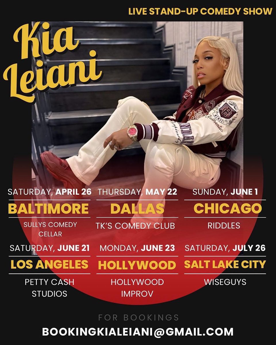 Bihhh I’M OUTSIDE WITH IT 🔥 — 
Every City, Every Stage, Every Move: Let’s Make History 🫶🏽 #bookedandbusy 
MORE CITIES COMING 🙌🏽