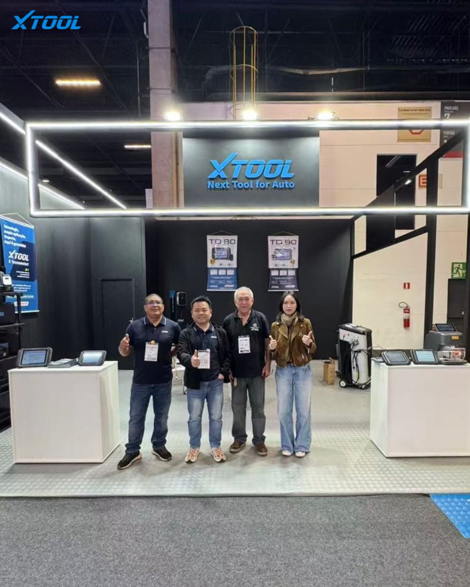 XtoolTech2010's tweet image. 🇧🇷 Day 1 at AUTOMEC kicks off in São Paulo!
🔧 Explore XTOOL’s newest tools with our partner Tecnomotor.
📍 Booth G231 | April 22–26
Let’s power up diagnostics together!
#XTOOL #AUTOMEC2025 #Tecnomotor #AutoTech #SaoPauloShow