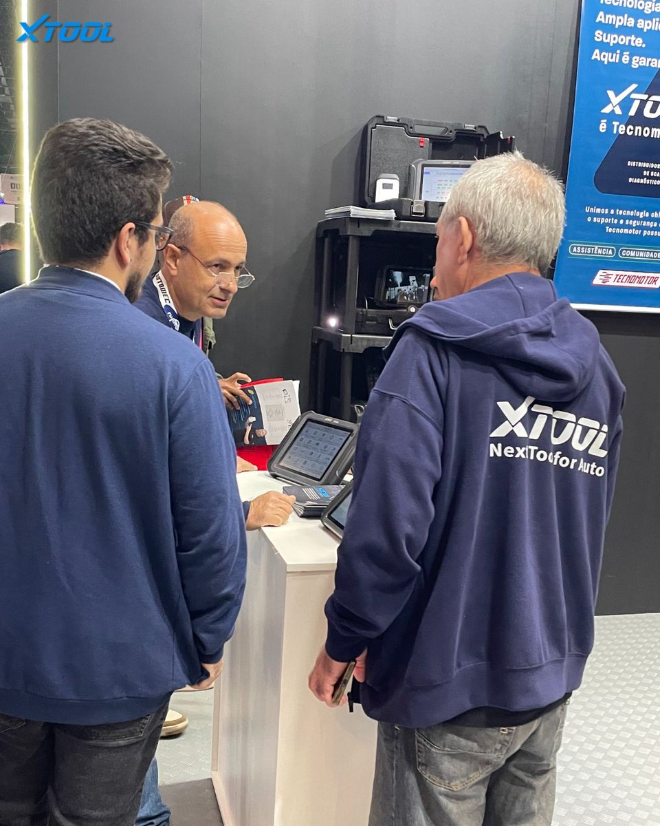 XtoolTech2010's tweet image. 🇧🇷 Day 1 at AUTOMEC kicks off in São Paulo!
🔧 Explore XTOOL’s newest tools with our partner Tecnomotor.
📍 Booth G231 | April 22–26
Let’s power up diagnostics together!
#XTOOL #AUTOMEC2025 #Tecnomotor #AutoTech #SaoPauloShow