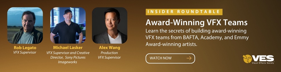 animag's tweet image. VES Insiders Roundtable: Award-Winning VFX Teams Learn the secrets of building award-winning VFX teams from BAFTA, Academy, and Emmy Award-winning artists. #visualeffectssociety