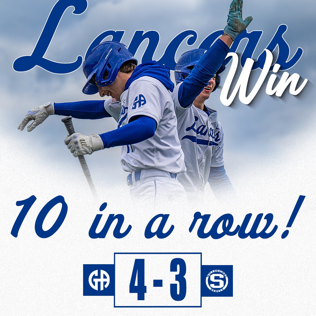 That undefeated feeling 🤩👏

#GoGA 

<a href="/GilmourBaseball/">Gilmour Baseball</a>