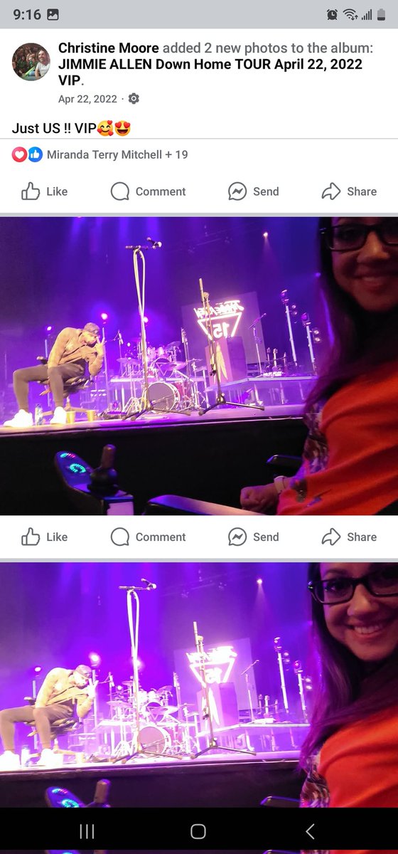 I miss you, friend ! Love you <a href="/JimmieAllen/">Jimmie Allen</a> ! I hope to see you soon!