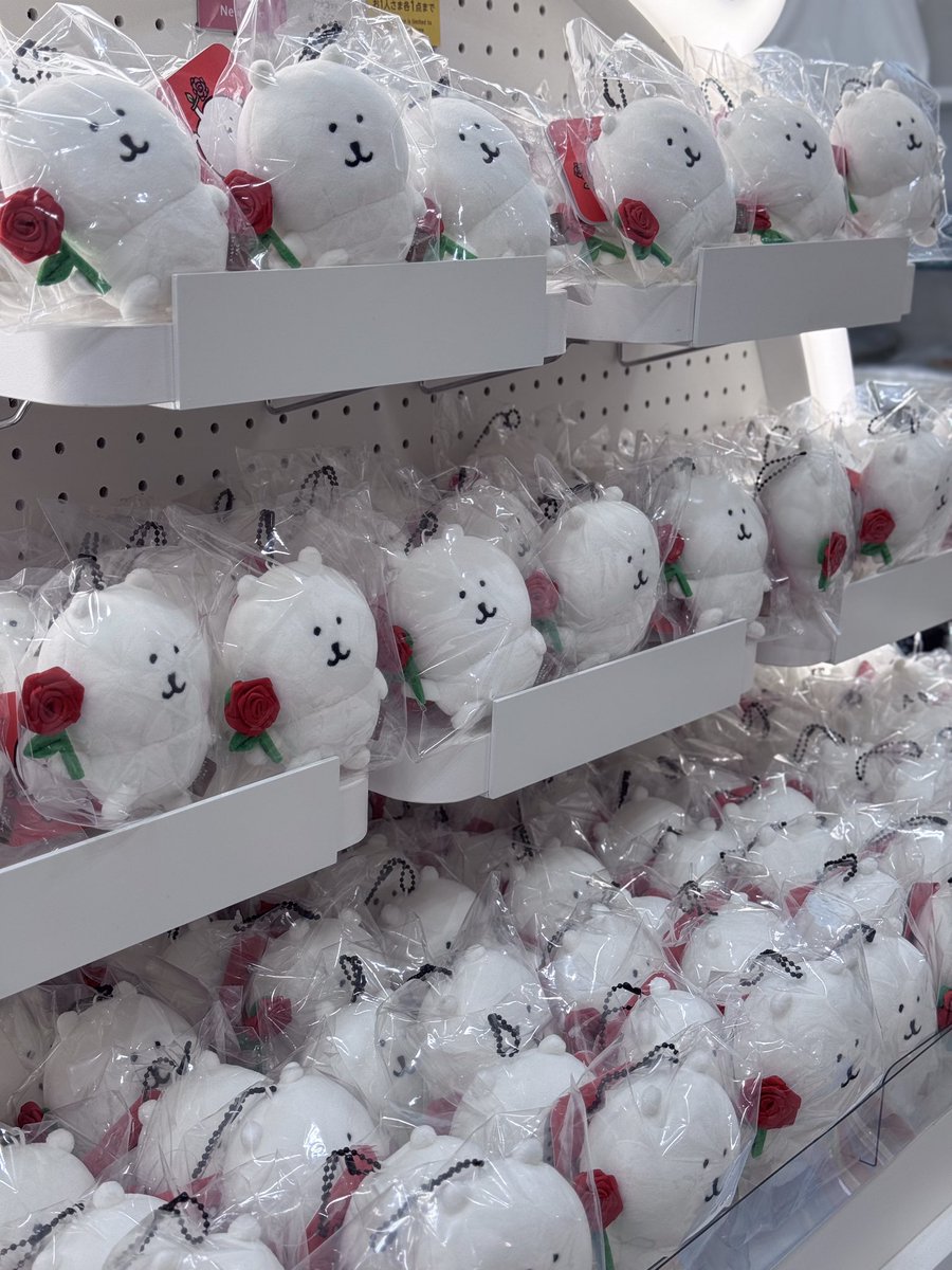 ナガノマーケット　ローズなナガノのくま　かわいい 札持ち ハートなナガノのくま ナガノキャラクターズ 「かわいい」札持ち ハートなナガノのくま