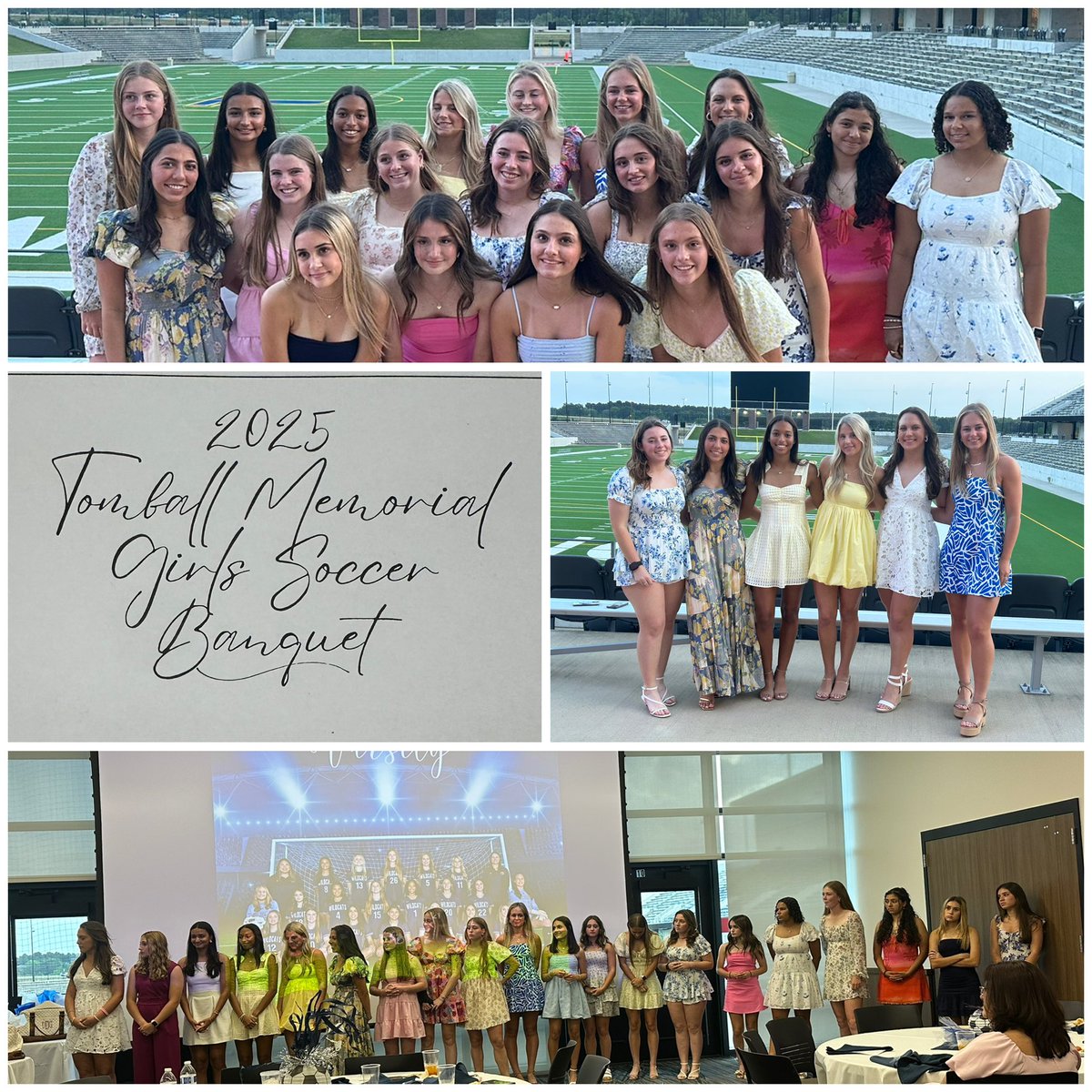 What a special night to celebrate our girls at the 2025 soccer banquet!!! It was full of joy, laughter, and tears! We are so proud of each and every one of them both on and off the field!