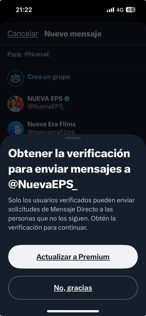 IllidgeHarold's tweet photo. @NuevaEPS_ @Supersalud @MinSaludCol Mi cuenta no es verificada y no permite responder por DM ¿algún correo para ampliar situación? https://t.co/tYCURiW3cU