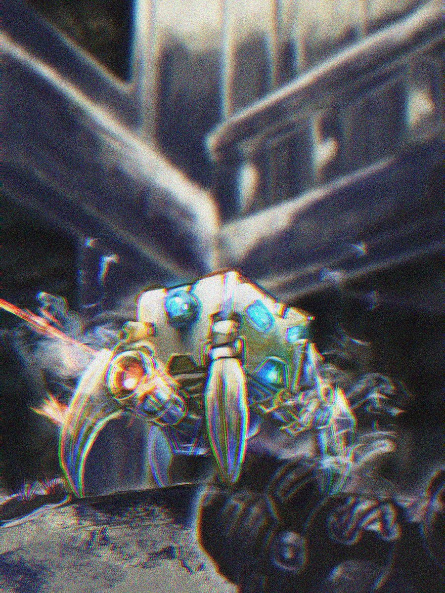 sirousagi1319's tweet image. 新しい試みで描いた、ロボを完成しました。

『対人造ダイス型兵器、ダイちゃん』です。

←左が加工有り、右が加工無し→です。

#ダイス
#イラスト
#メカ
#ロボ