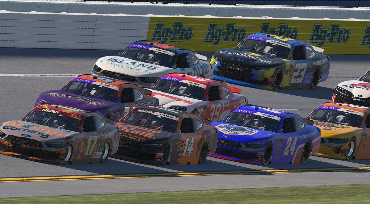 We survived Dega! P5 after running up front most of the race. Good teamwork from the #17, #24, and #20.

Congrats to Ryan Wayne on picking up his first win!

PapaBear Racing:
Griff -- P5
<a href="/BBear1490/">BigPapaBear1490</a> -- DNS 😢