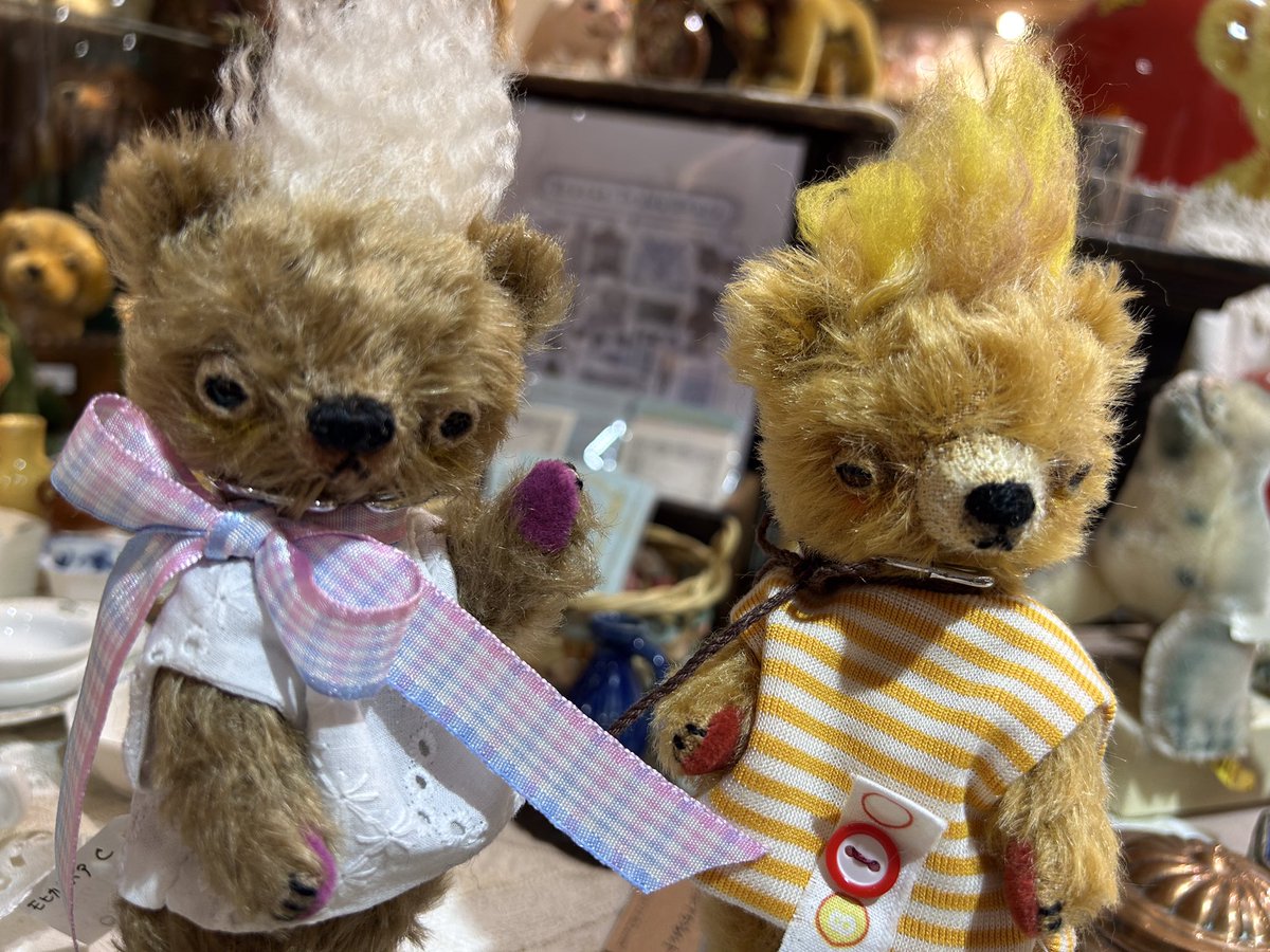 イトウ雑貨工房 伊藤毬乃作品展は4月29日(火)まで👑 モヒカンが特徴的