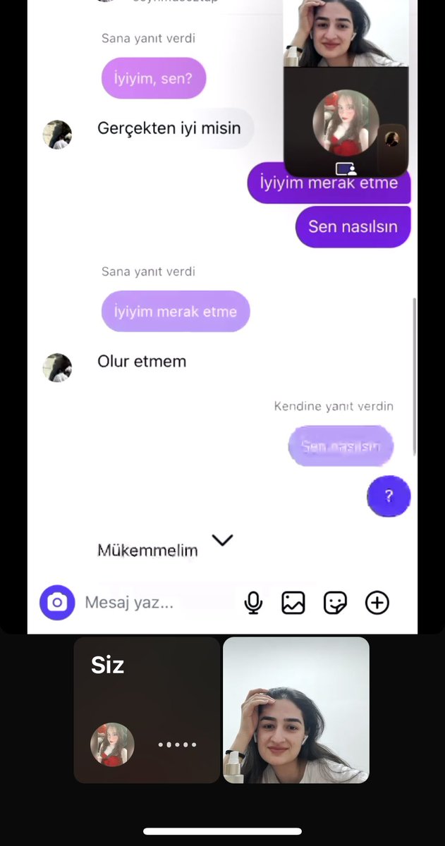 arkadasimizin ex flortu aslinda 3 kizla konustugunu bilmiyor