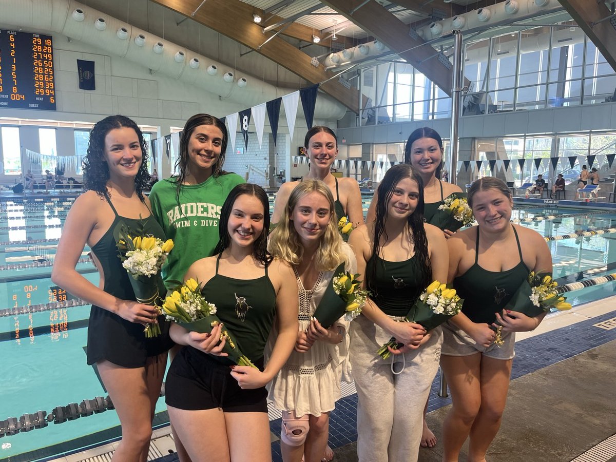 Congratulations to our Seniors! So proud of all that you have accomplished in and out of the pool! #seniornight #culturewins <a href="/SMSouthTDain/">Dr. Todd Dain</a> <a href="/SMSRaidersAD/">Mark Mahoney</a>