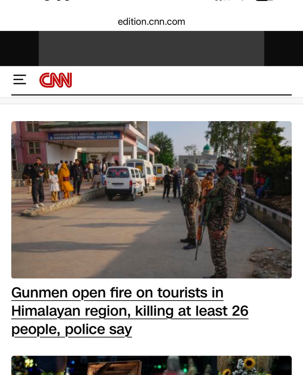karthikcrao's tweet image. Dear @CNN , they were not gunmen. They were Islamic terrorists. Please don’t sugar coat it