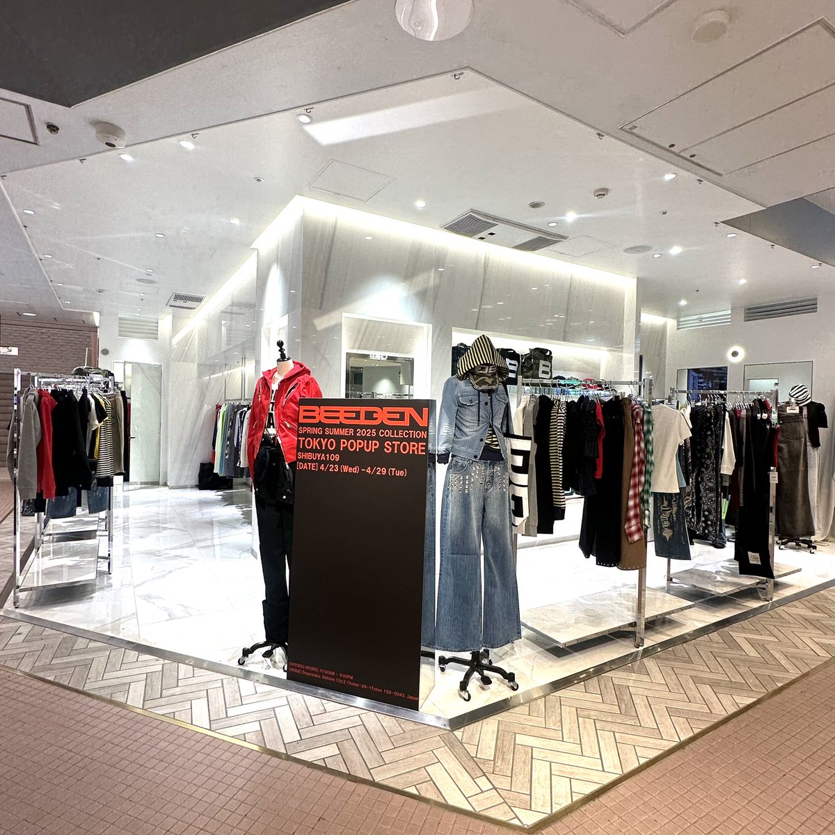 【新品未開封】BEEDEN 渋谷109POPUP限定ノベルティ BEEDEN 渋谷109POPUP限定ノベルティ