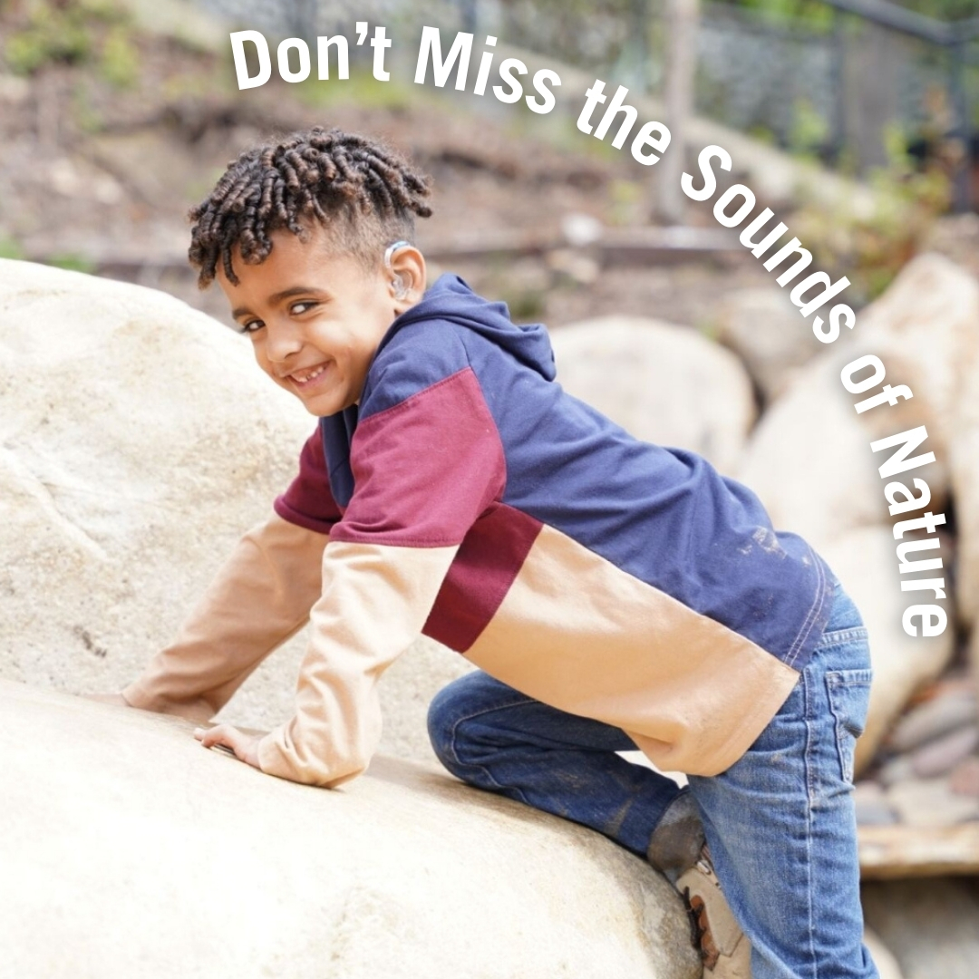 This Earth Day, take a moment to simply listen. The breeze in the trees. The chirp of a bird. The laughter of children playing outside. These everyday sounds are more than background noise—they're what connect us to the world around us.