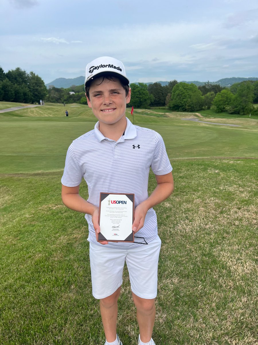 Fresh off his appearance at the <a href="/DriveChipPutt/">Drive, Chip & Putt</a> National Finals at Augusta, 14 yo, Raymond Rebell makes it through <a href="/usopengolf/">U.S. Open</a> local qualifying with a birdie on the 2nd playoff hole.