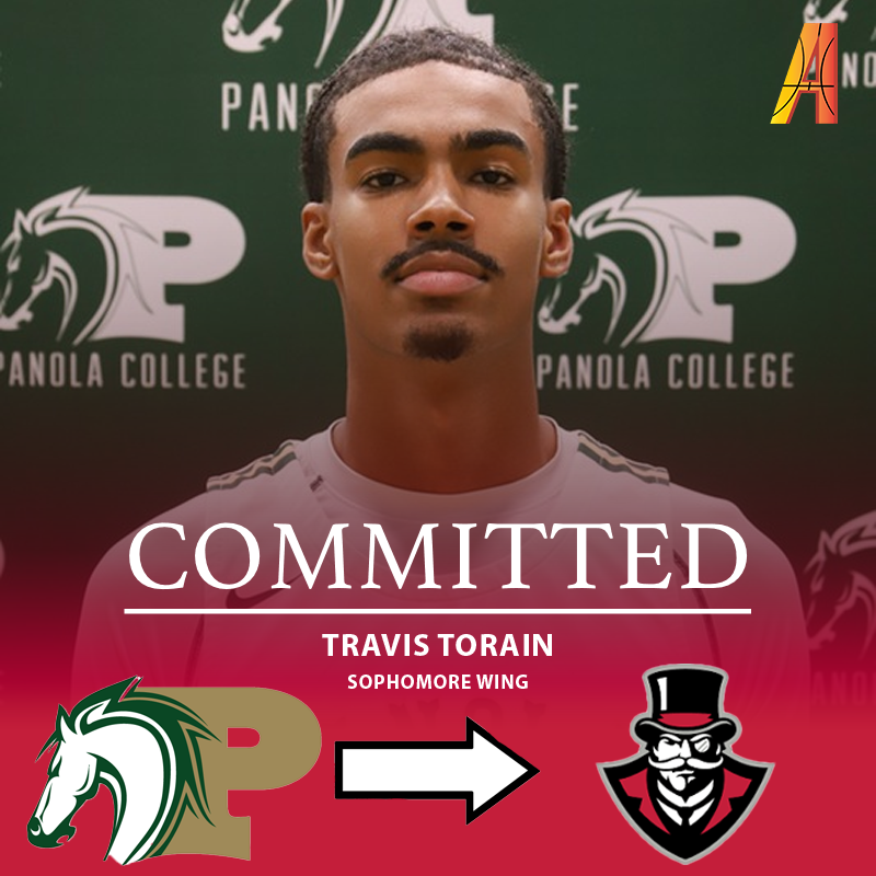 Travis Torain from Panola College is bringing his game to Austin Peay!

Known for his length and shooting ability, Torain was instrumental in Panola's first-ever Region XIV championship.

📈 36 GP, 22 GS, 9.3 PPG, 5 RPG
🎯 Stretch wing (37.8% from 3)
🛡️ Two-way potential