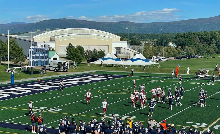 CFB Home (@cfbhome) on Twitter photo Stadium of the Night 🌚
🏟️ Youngman Field at Alumni Stadium
✔️ Capacity 3,500
📍 Middlebury (village), Vermont
Home of <a href="/MiddFootball/">Middlebury Football</a> Stadium of the Night 🌚
🏟️ Youngman Field at Alumni Stadium
✔️ Capacity 3,500
📍 Middlebury (village), Vermont
Home of <a href="/MiddFootball/">Middlebury Football</a>