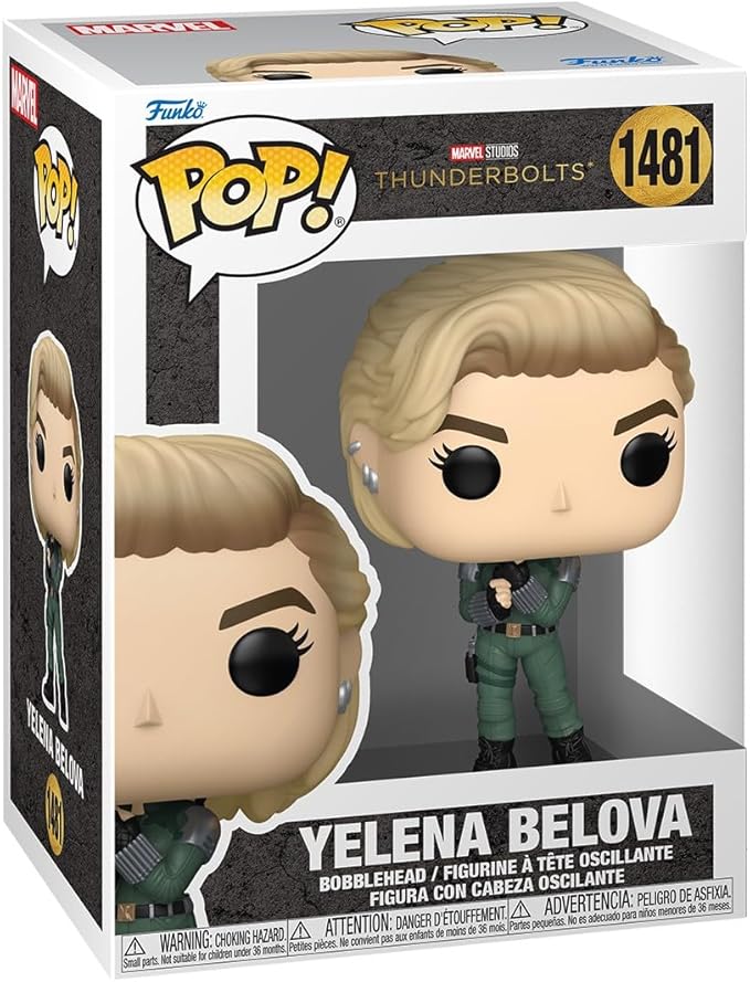 🖤 ¡Elegante, letal y coleccionable!
El Funko Pop! de Yelena Belova de Thunderbolts es pura actitud.
Una joya imprescindible para cualquier fan de Marvel 💥

#FunkoPop #Marvel #YelenaBelova #Thunderbolts

👉 amzn.to/42UDvmG