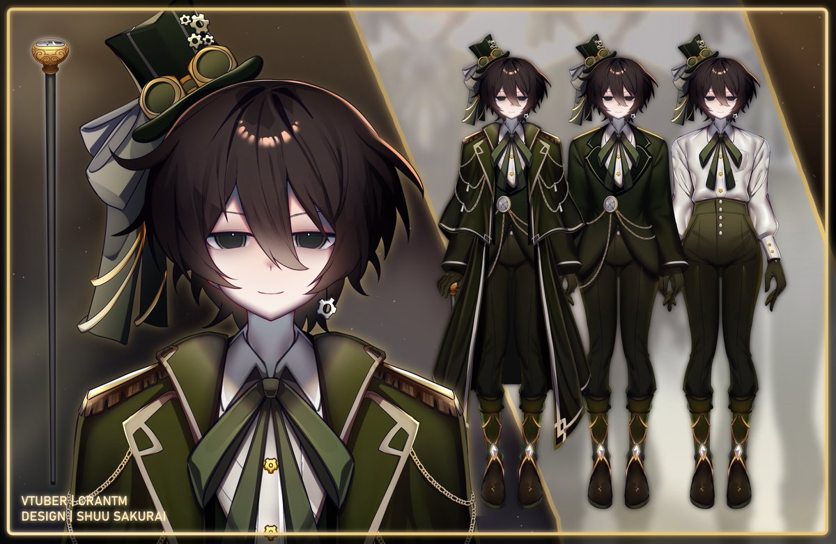 CranidosTM's tweet image. Howdy I&apos;m Cran! A silly little steampunk Vtuber who makes every game harder than it has to be! ⚙️🕒

Art tag: #clockworktwink
Nsfw tag: #cockworktwink
