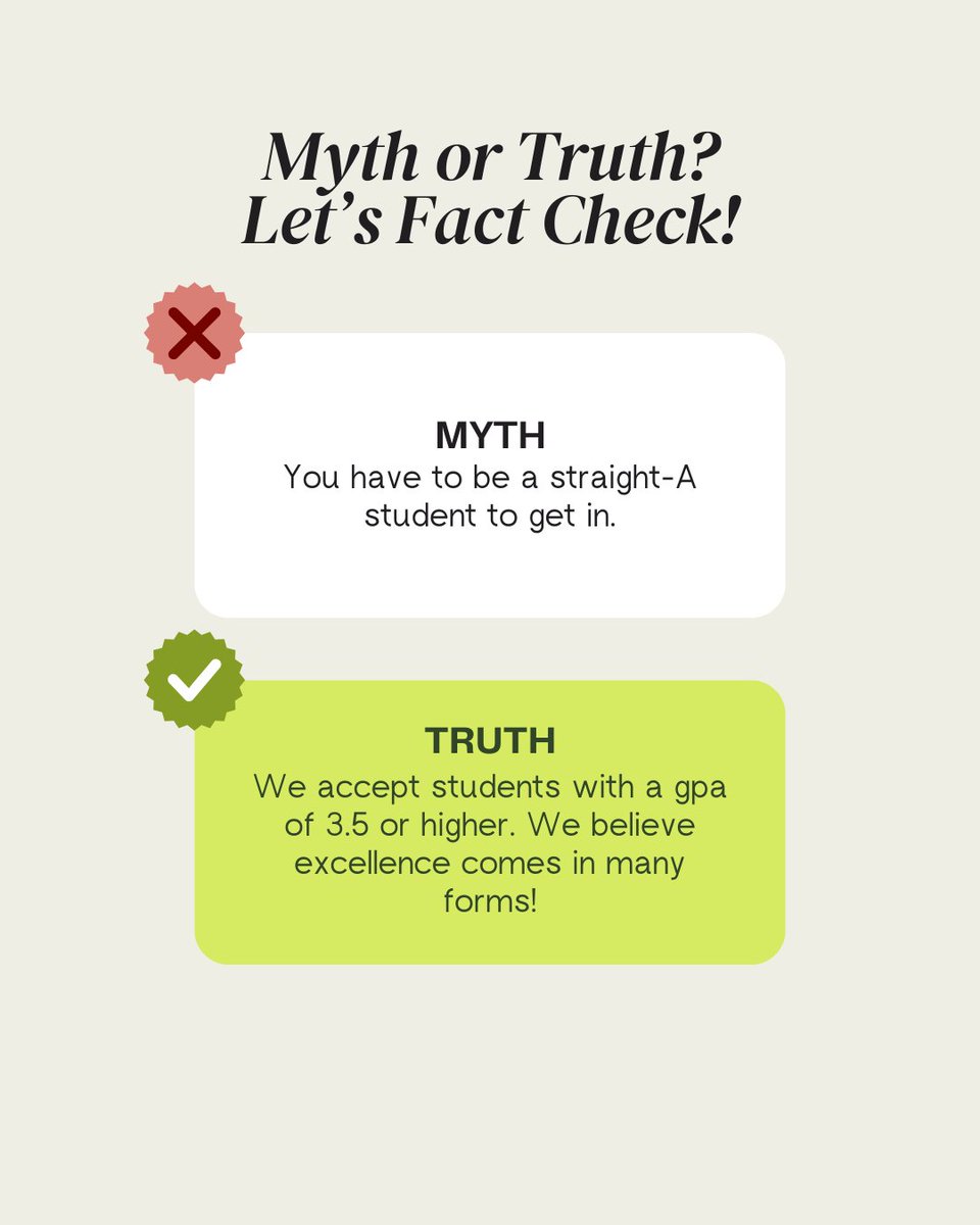 ptk_aek_mtc's tweet photo. Think honor societies are all just resume fluff or invite-only? Think again!
Swipe through to bust common myths and see what these communities really offer. 👇✨
#HonorSociety #CollegeLife #StudentSuccess #MythBusting #finalsweek #MTC #Midlandstech #PTK #AEK https://t.co/qWIiZQI1KA