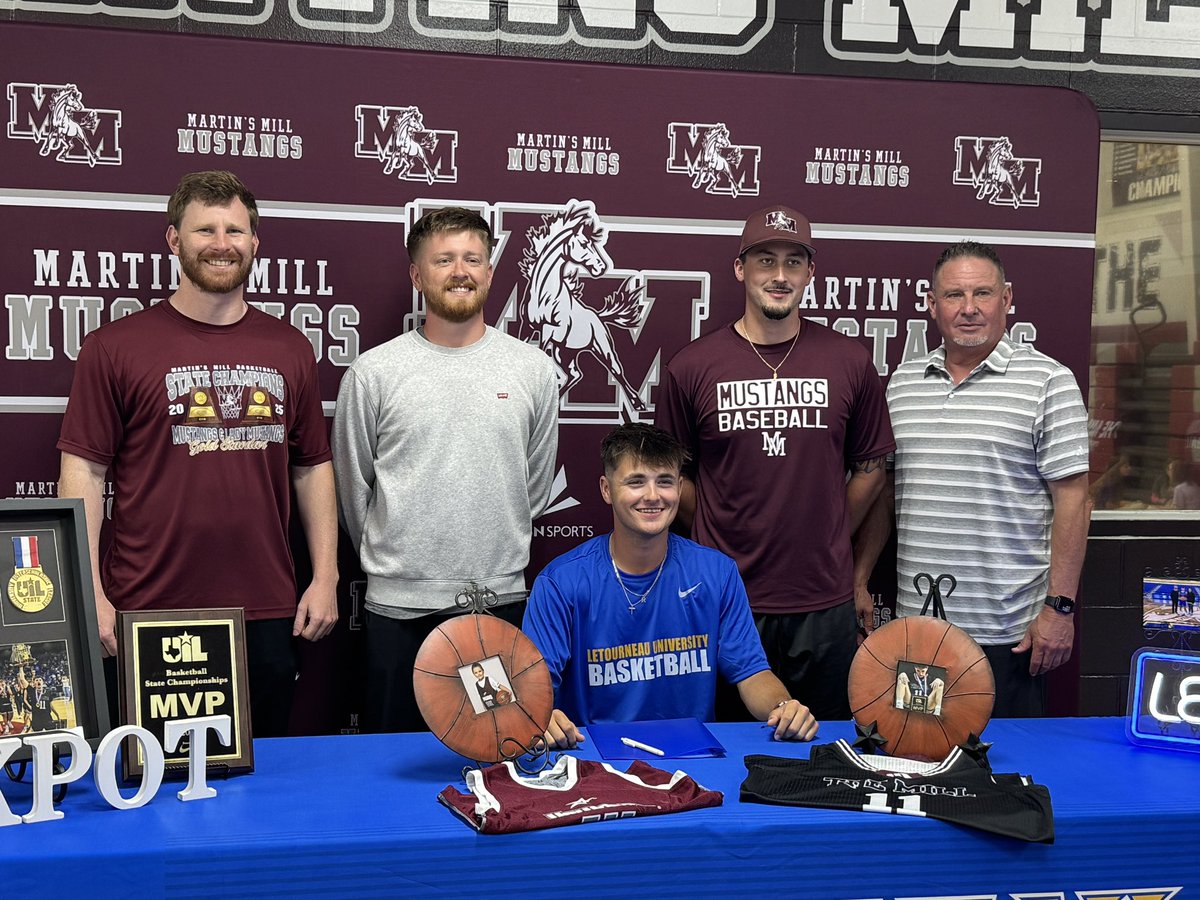 Went to Martin’s Mill, where Jak Kinder, who holds the four-year national high school 3-point record with 631, signed to play basketball at LeTourneau University. <a href="/JakKinder_2025/">Jak Kinder</a> <a href="/LETUMBB/">LETU Basketball</a>