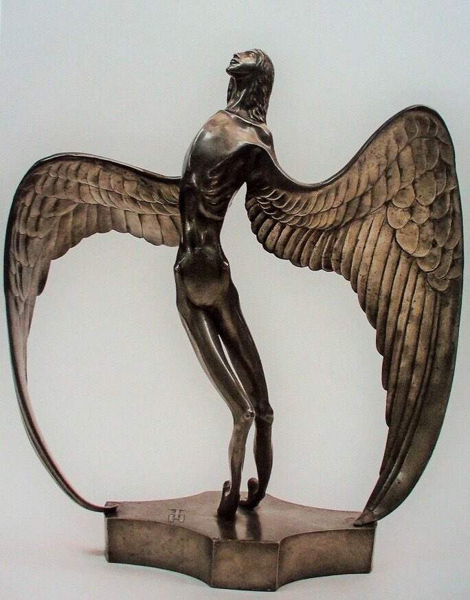 xe0_xeo's tweet photo. Angel - Thomas Theodor Heine https://t.co/vCSiQzpAnM
