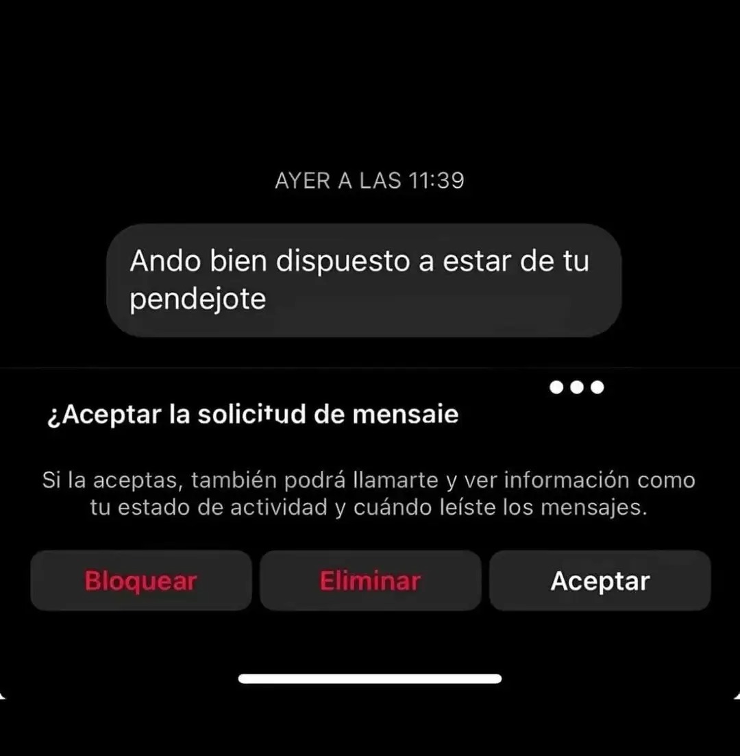 Para ti, tú sabes quién eres.