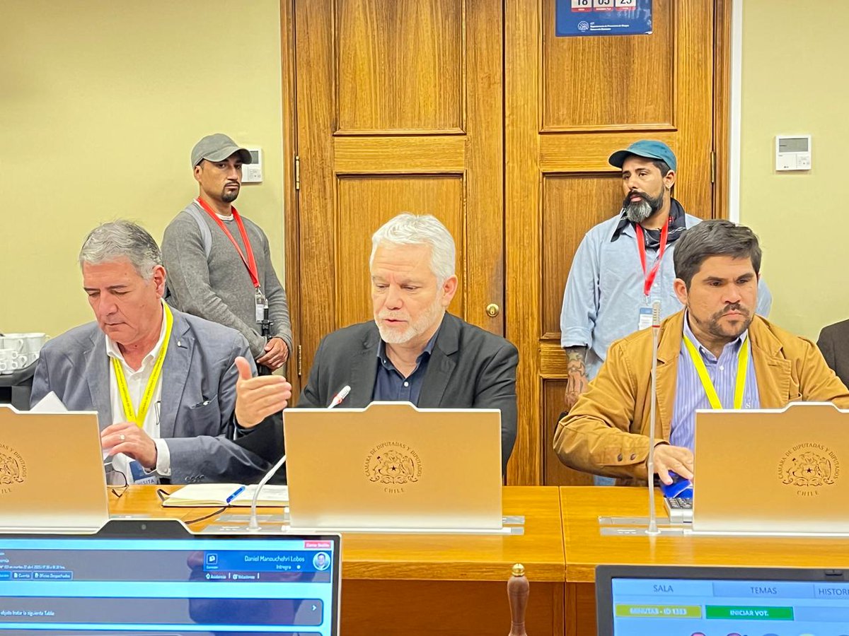 🧵José Pérez Debelli, pdte #ANEF, en Comisión de Economía <a href="/Camara_cl/">Diputadas y Diputados de Chile</a> | “El 26/02 se vivió un apagón nacional. Se creó dispositivo sin fundamento técnico, sin considerar al equipo del <a href="/SERNAC/">SERNAC</a>. Único objetivo fue proteger a empresas de los reclamos ciudadanos. No puede repetirse".