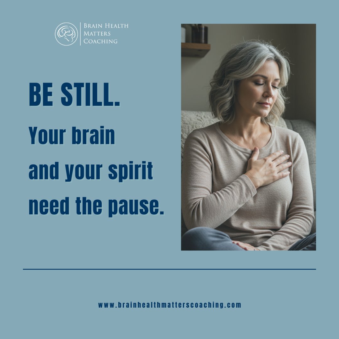 GidenkoYelena's tweet image. Your brain doesn’t need more noise.
It needs space to hear what matters.

Try this:
Hand over your heart.
Breathe in: “Be still and know…”
Breathe out: “…that I am God.”

Two minutes.
Total reset.

#sacredbrainbreak #faithandfunction #peacepulse #christianmindfulness
