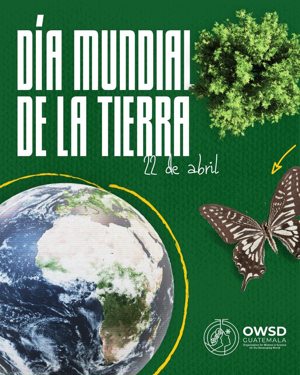 🌍 En el #DíaDeLaTierra recordamos que la ciencia liderada por mujeres también protege al planeta.
Sostenibilidad, salud ambiental y conocimiento con impacto.
🔬🌱 #OWSD #CienciaParaElPlaneta #MujeresEnLaCiencia #EarthDay