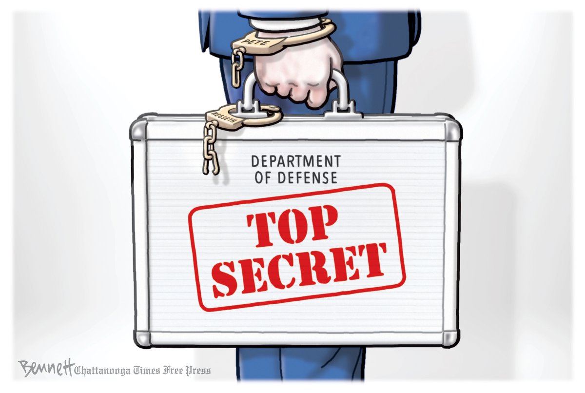 BennettCartoons's tweet image. 4/23/2025- Pete Hegseth #SignalGate #SignalGate2 #security #Hegseth #PeteHegseth timesfreepress.com/news/2025/apr/…