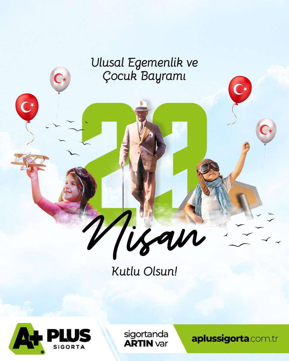 “Küçük hanımlar, küçük beyler! Sizler hepiniz geleceğin bir gülü, yıldızı ve ikbal ışığısınız. Memleketi asıl ışığa boğacak olan sizsiniz.”

23 Nisan Ulusal Egemenlik ve Çocuk Bayramımız Kutlu Olsun!