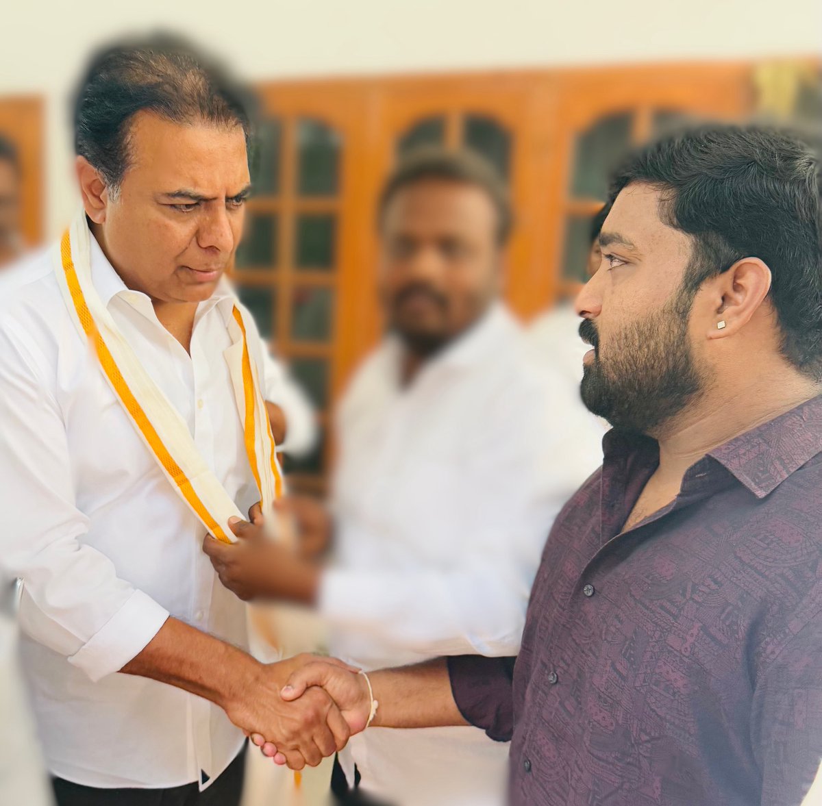 MPyadav07's tweet photo. Respected @KTRBRS Sir,
I write with devotion as a BRS karyakarta from Madhapur. Our family has served the party loyally for 10+ years. Kindly allow me a chance to meet and express our continued commitment to our party’s vision.
Jai Telangana!
#BRSFamily https://t.co/54qIeDwWFW