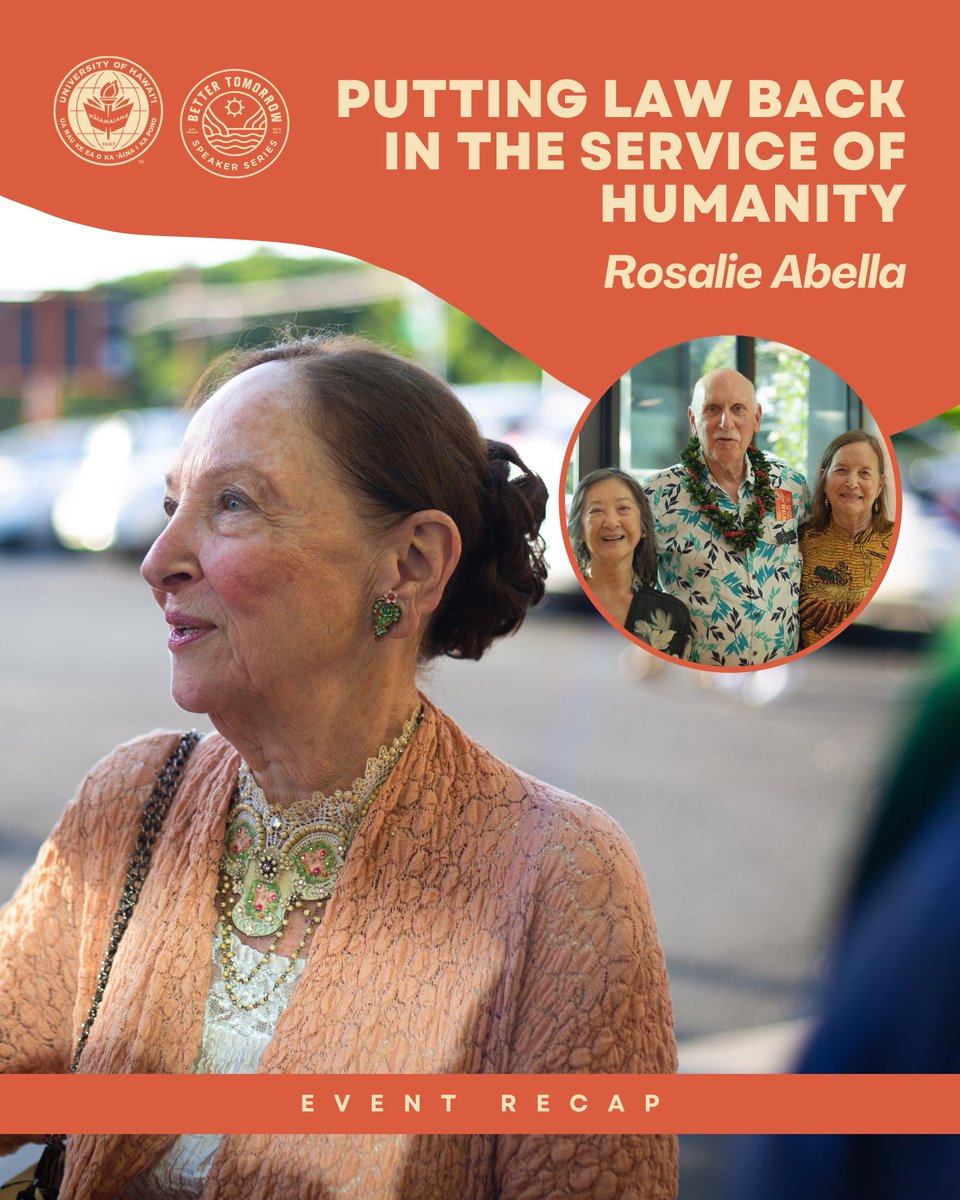 UH Better Tomorrow Speaker Series tweet media