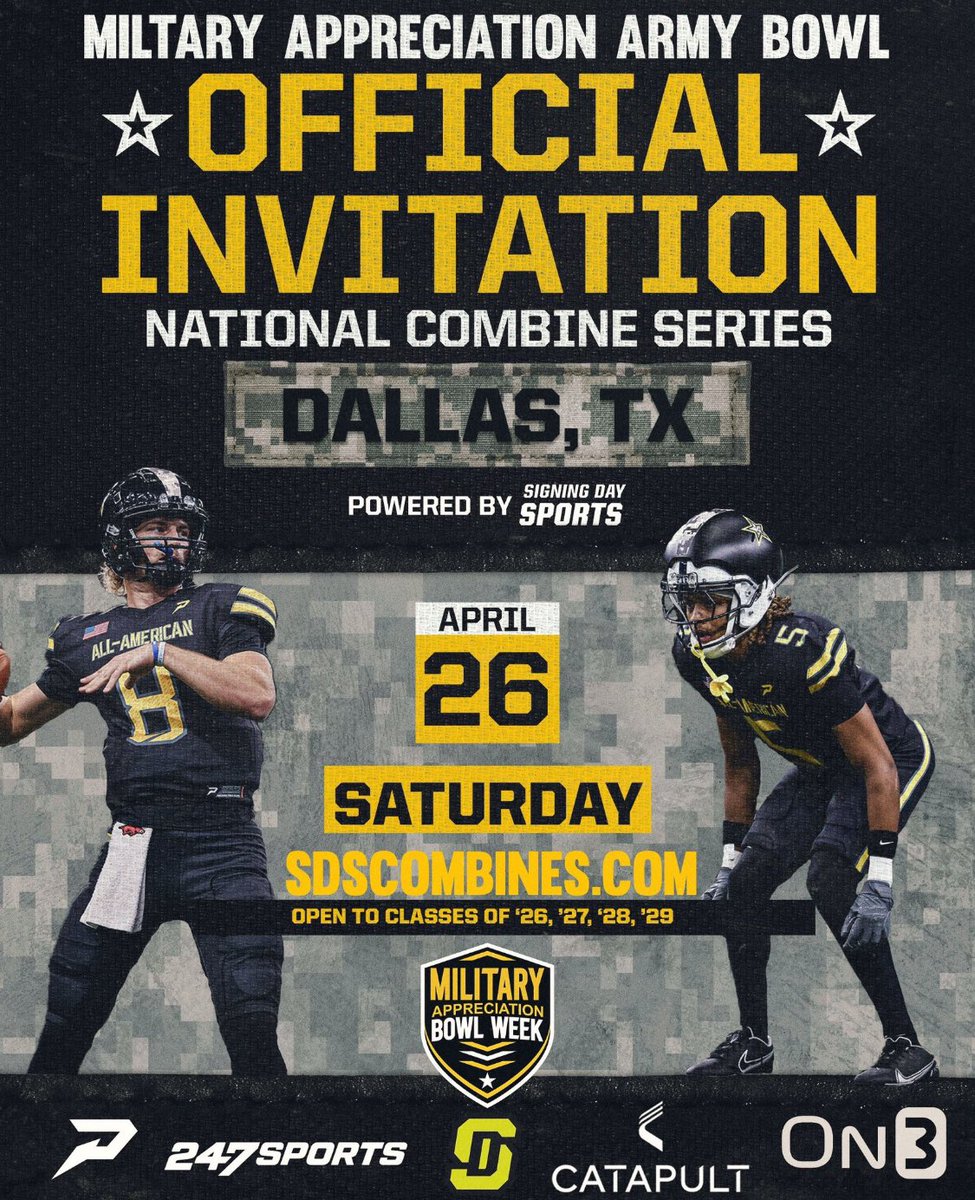 Rodney Mitchell (@mitchell2rodney) on Twitter photo Thank you <a href="/JeffHecklinski/">Jeff Hecklinski</a> for the camp invite to <a href="/USArmyBowl/">Military Appreciation Bowl Week</a> blessed to show my talents at camp <a href="/WBTAthletics/">William B. Travis</a> <a href="/PrepRedzoneTX/">Prep Redzone Texas</a> Thank you <a href="/JeffHecklinski/">Jeff Hecklinski</a> for the camp invite to <a href="/USArmyBowl/">Military Appreciation Bowl Week</a> blessed to show my talents at camp <a href="/WBTAthletics/">William B. Travis</a> <a href="/PrepRedzoneTX/">Prep Redzone Texas</a>