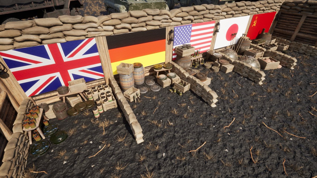 LabLeakInt's tweet image. Our WW2 Mines Pack is 50% off at @CG_Trader!
cgtrader.com/3d-model-colle…
- 25 unique WW2 mines from 5 countries (🇬🇧🇺🇸🇩🇪🇯🇵🇷🇺)
- High, mid and low poly versions of every mine.
- 4K, 2K & 1K textures.
- Worn & unused texture variants.
- Game-ready to drop straight into your project.
-…